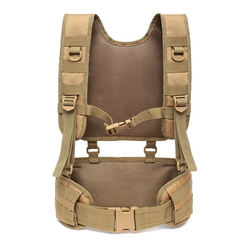 Outdoor Hunting Belt - Detachable Tactical Vest Molle Chest Rig