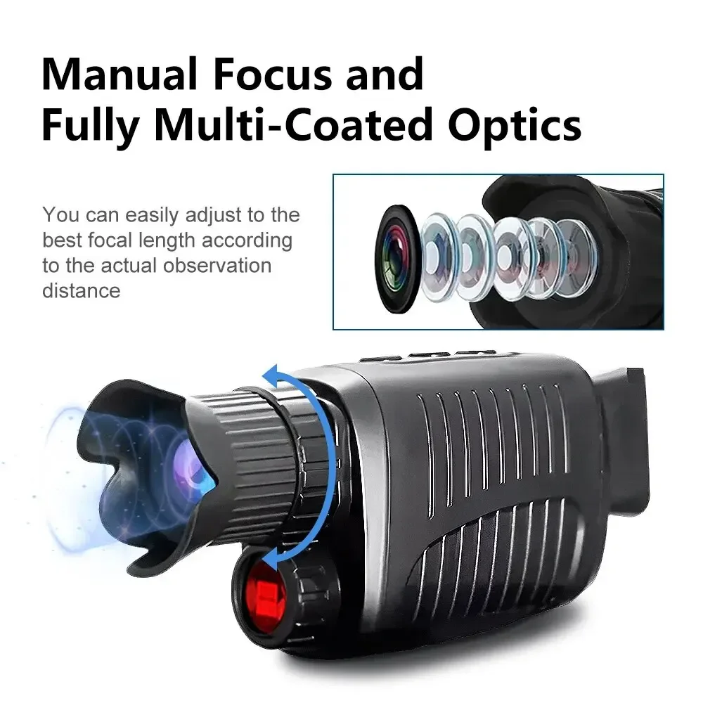 Outdoor Hunting Range - 1080P HD Monocular Night Vision with