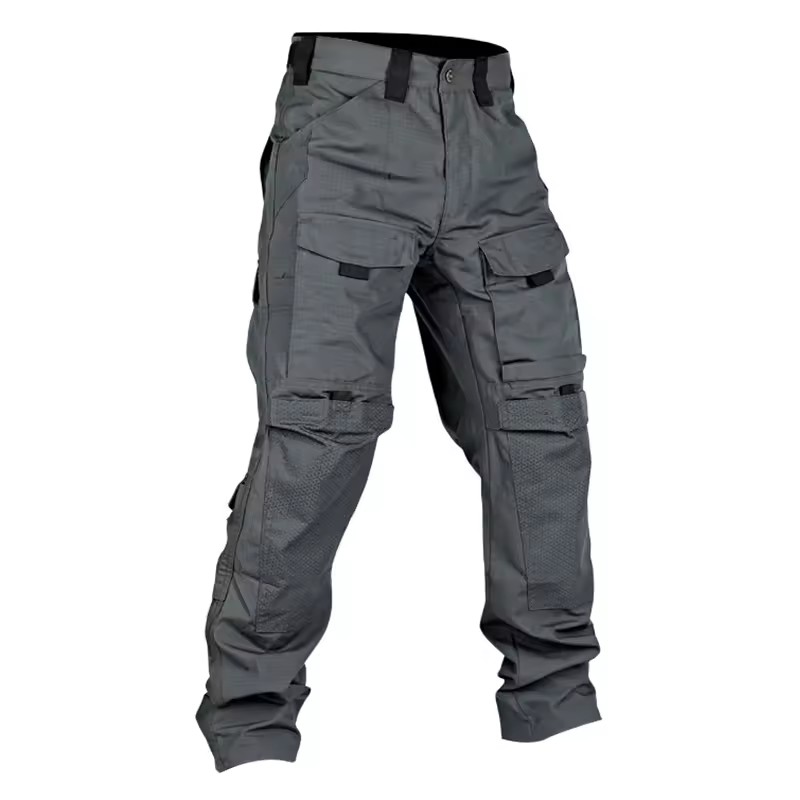 Outdoor Hunting Trousers - Tactical Pants Men Wear-Resistant Multi-Pocket Cargo