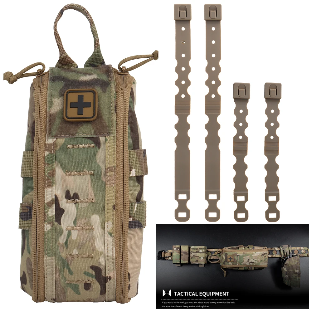Outdoor Hunting Belt - Camping First Aid Kit MOLLE Waist
