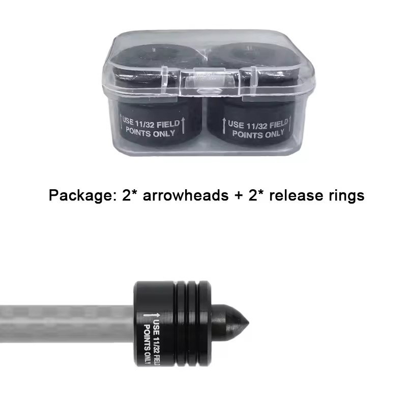 Crossbow Bolt Broadhead - Archery Release Arrowhead Stainless Steel Broadhead