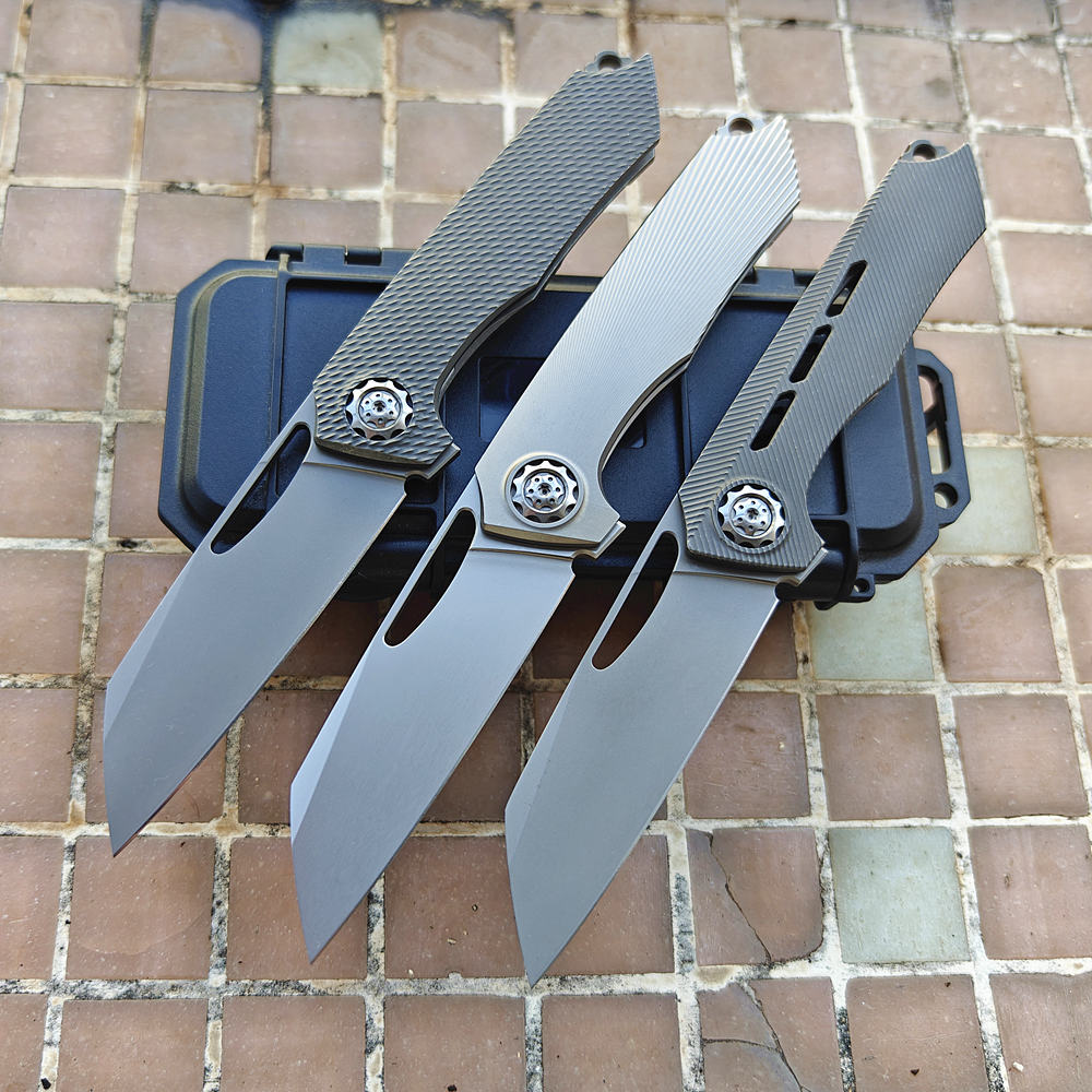 Knife Hunting Fixed Blade - New Neutralizer JUFULE Made Titanium Handle