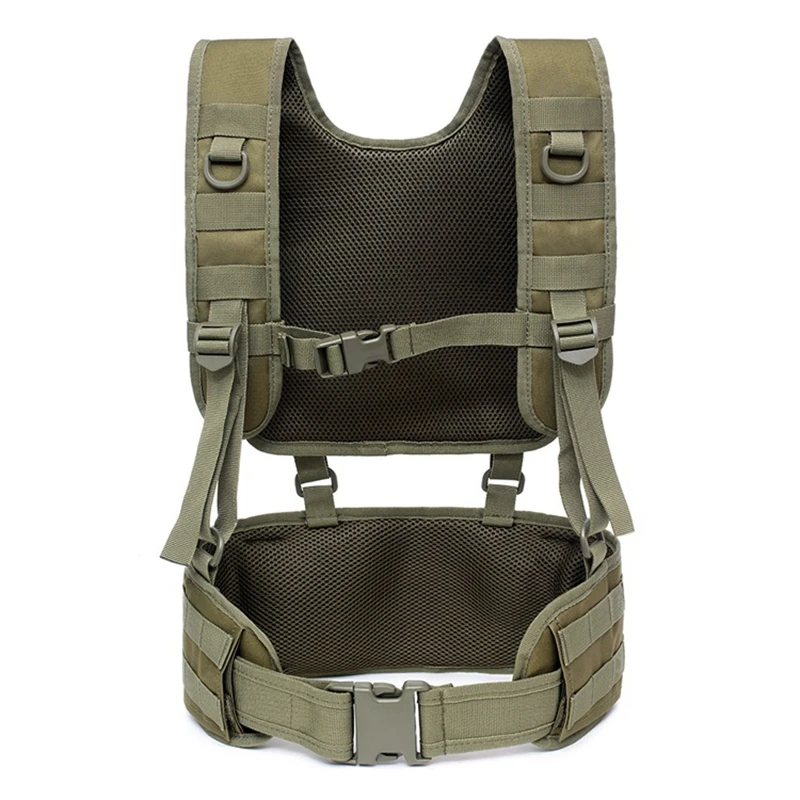 Detachable Tactical Vest Molle - Outdoor Hunting Belt recension och pris