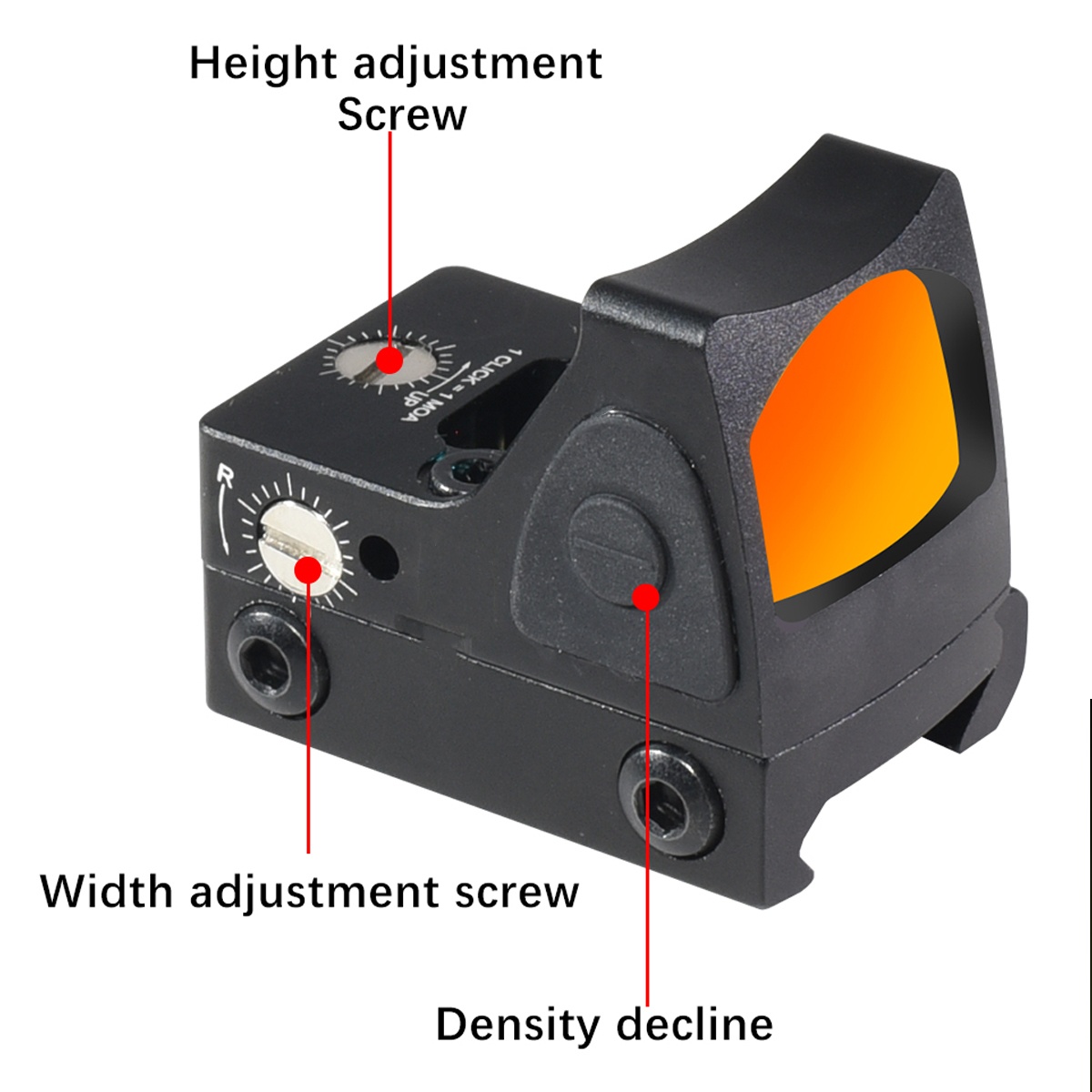 Mini Red Dot Sight Tactical Op - Outdoor Hunting Lab recension och pris