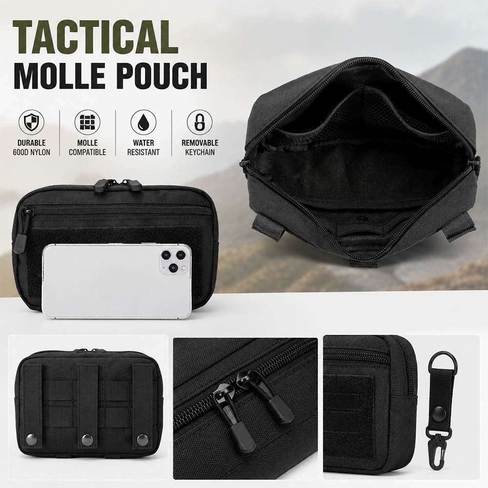 Tactical Molle EDC Pouch Outdo - Outdoor Hunting Packs recension och pris