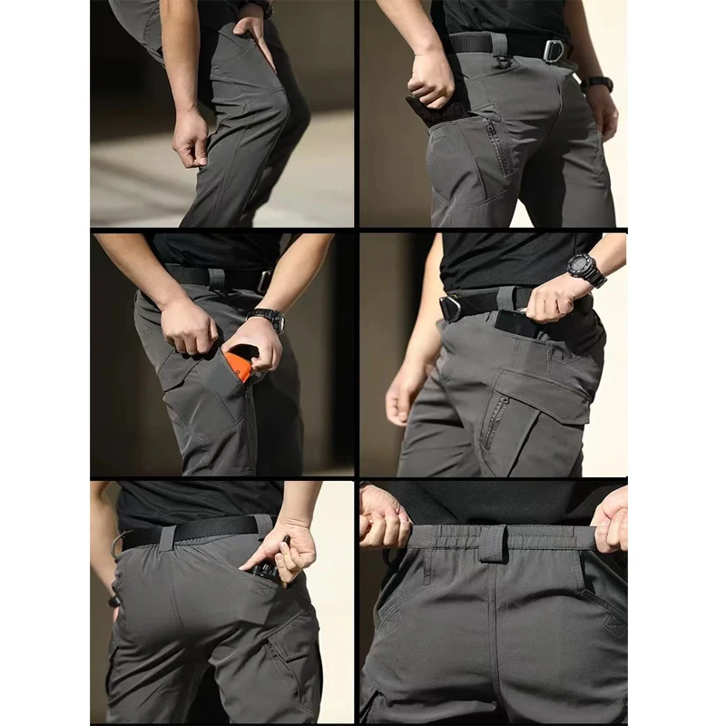 Men's Elastic Hiking Trekking  - Outdoor Hunting Trousers recension och pris