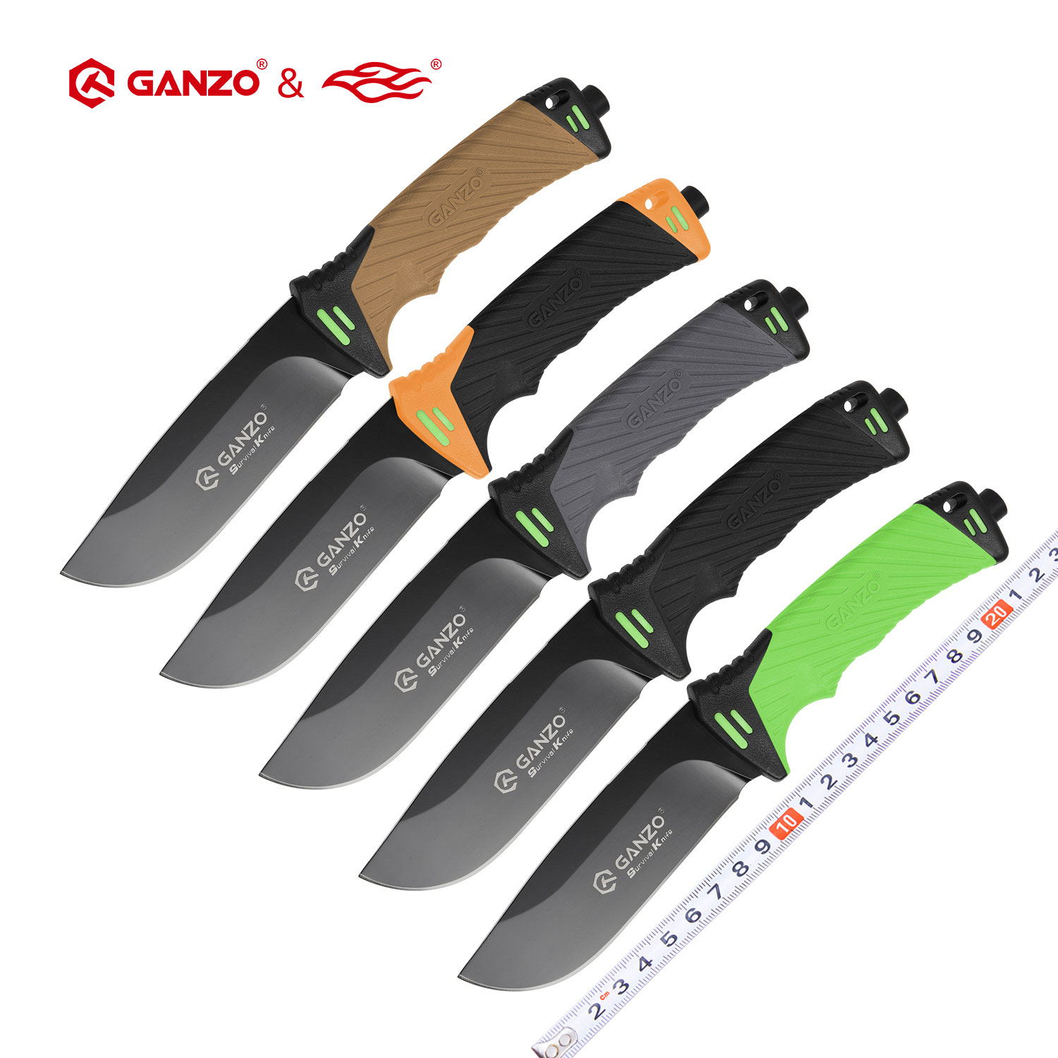 Ganzo G8012 Knife Fixed Blade  - Knife Hunting Fixed Blade recension och pris