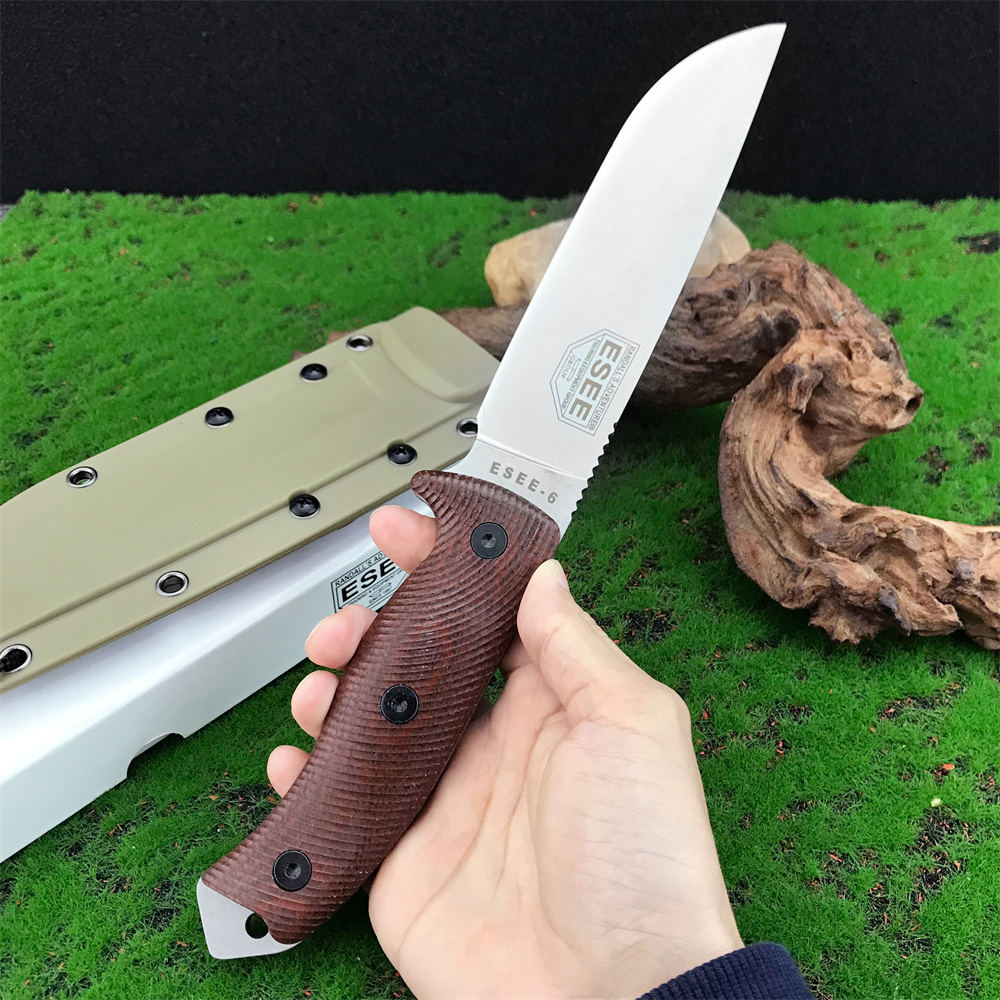 New Specific ESEE-6 Fixed Blad - Knife Hunting Fixed Blade recension och pris