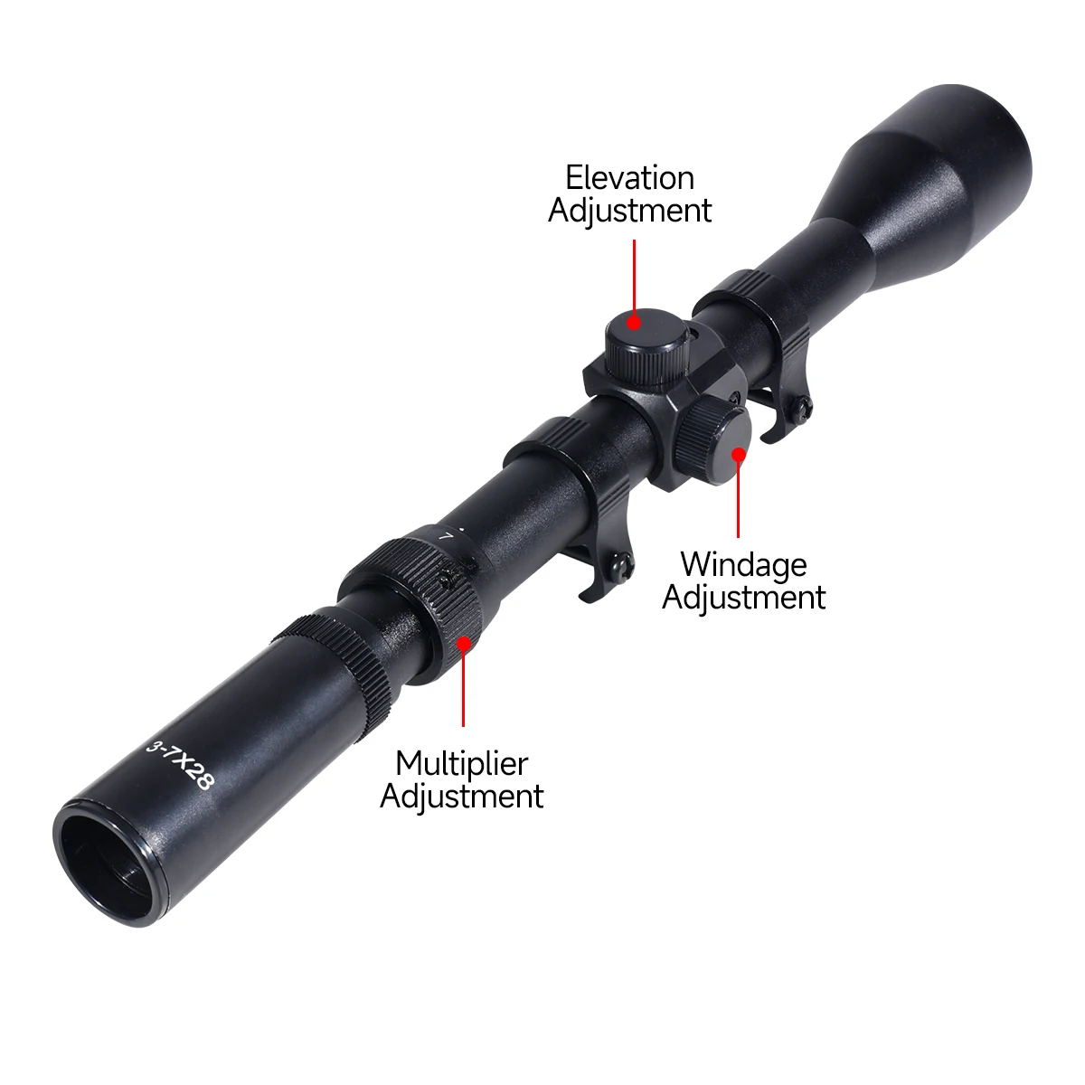 4x20/4x28/3-7x20/3-7x28 Optics - Outdoor Hunting Lab recension och pris