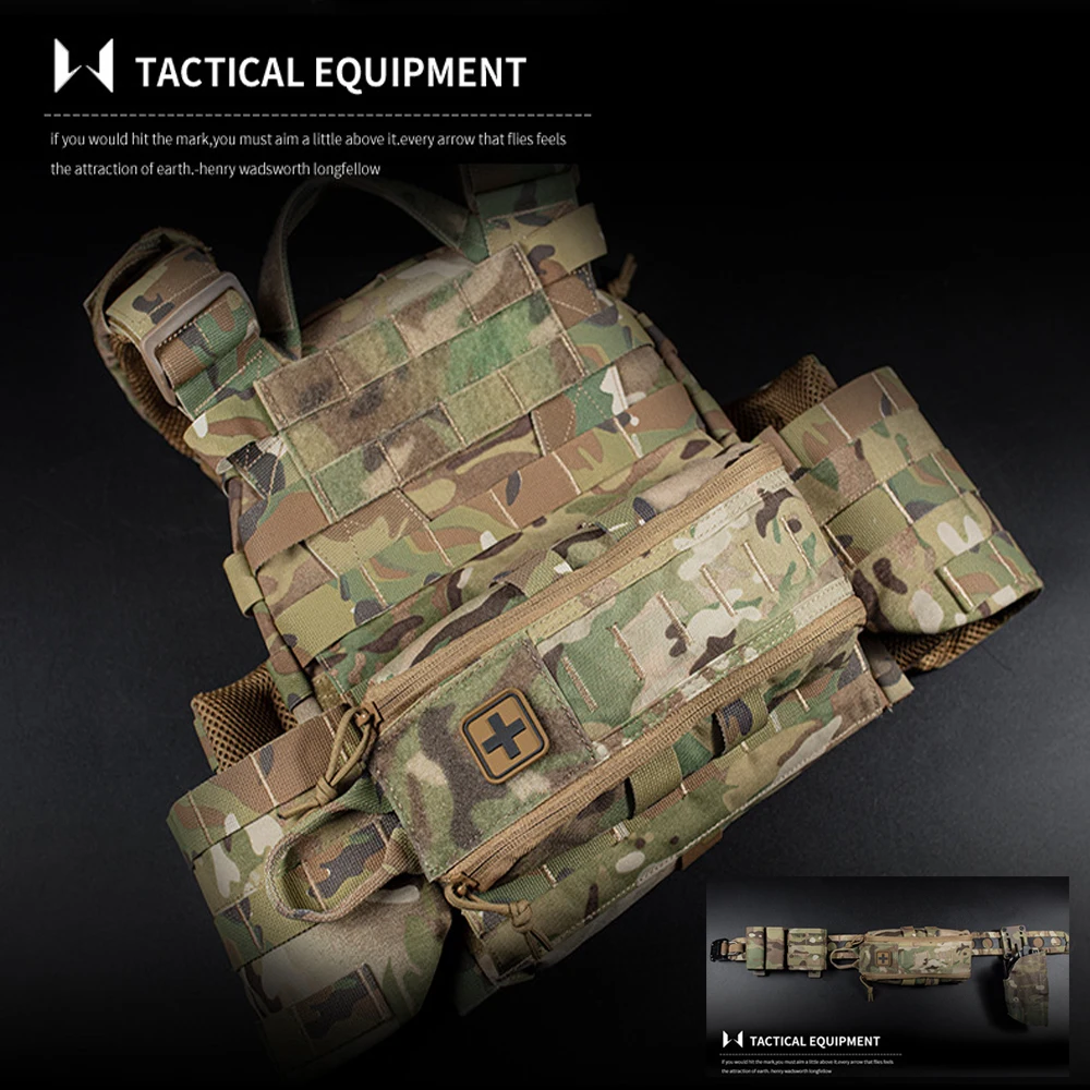Camping First Aid Kit MOLLE Wa - Outdoor Hunting Belt recension och pris