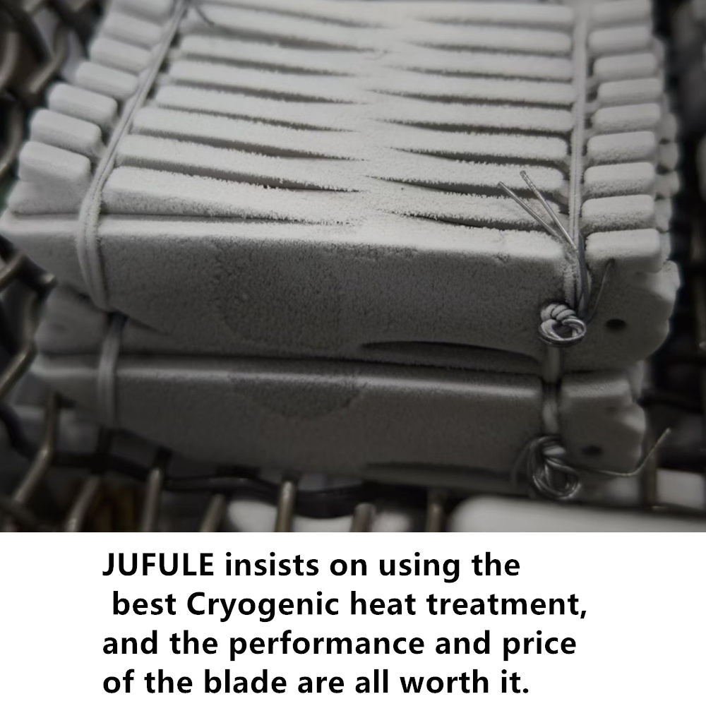 New Neutralizer JUFULE Made Ti - Knife Hunting Fixed Blade recension och pris