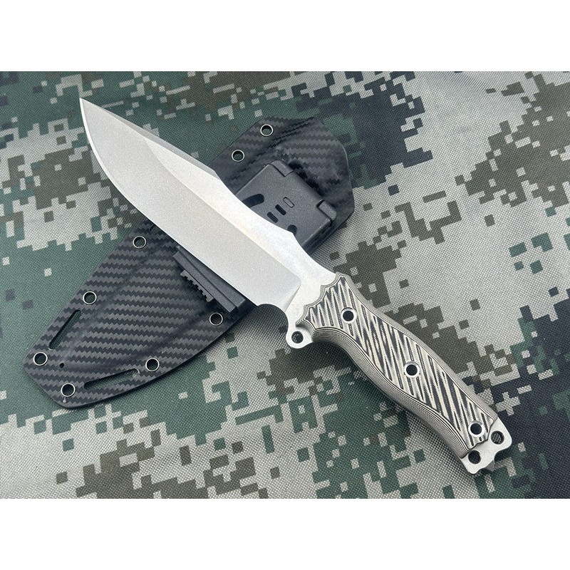 MB10 AUS-10 Steel Outdoor Camp - Knife Hunting Fixed Blade recension och pris