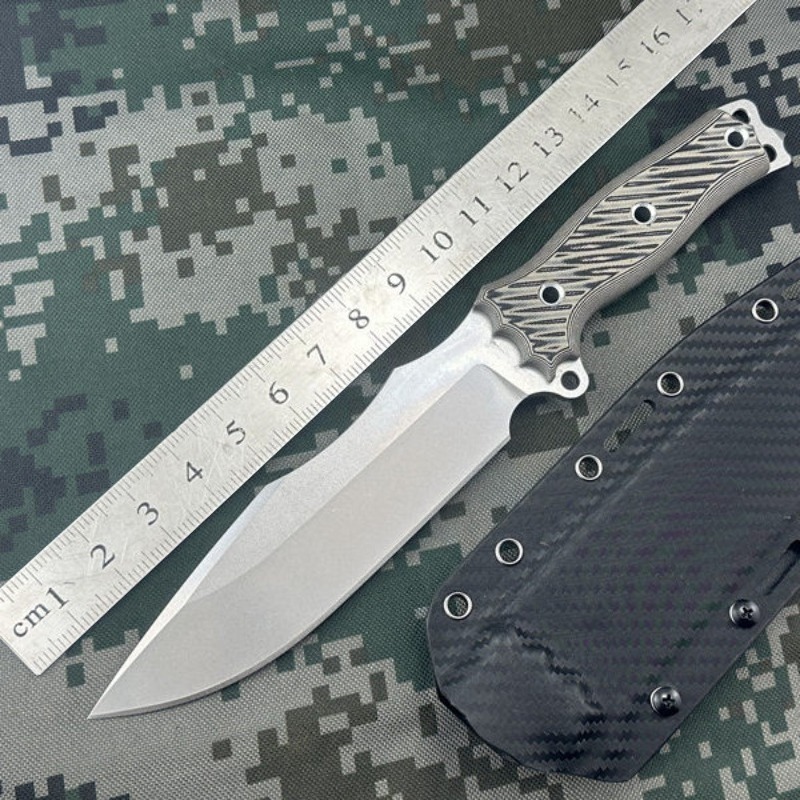 MB10 AUS-10 Steel Outdoor Camp - Knife Hunting Fixed Blade recension och pris