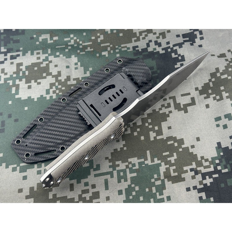 MB10 AUS-10 Steel Outdoor Camp - Knife Hunting Fixed Blade recension och pris
