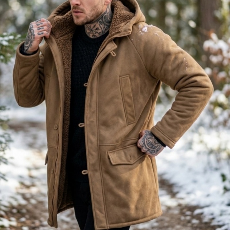 Men’s Hooded Fleece Jacket New - Outdoor Hunting News recension och pris