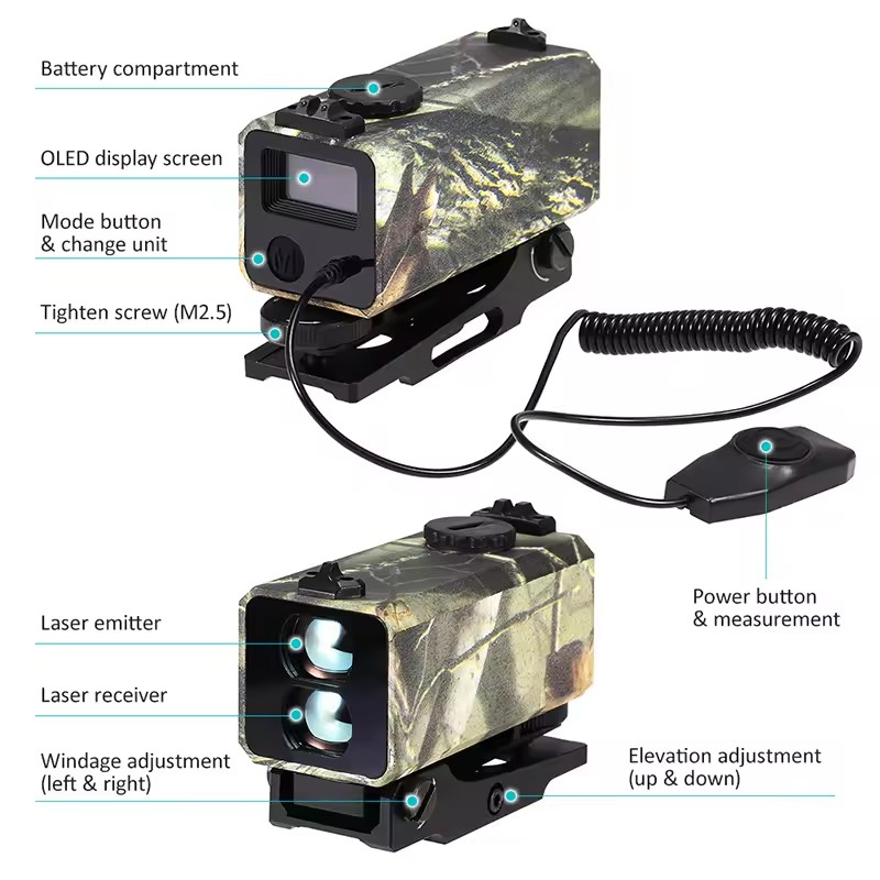 Mini Laser Automatic Range Fin - Outdoor Hunting Range recension och pris