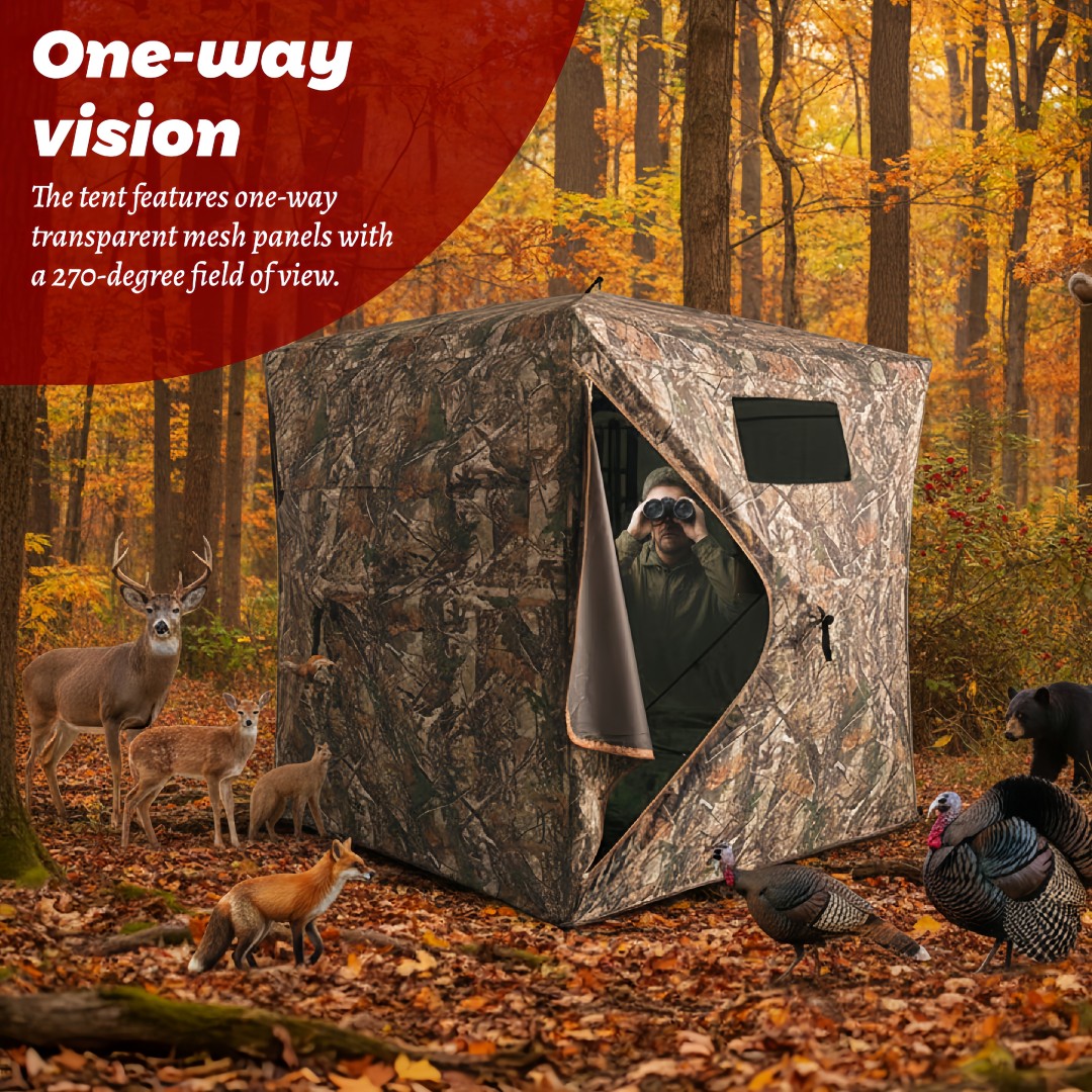 Camouflage Pop-Up Hunting Blin - Outdoor Hunting Blinds recension och pris