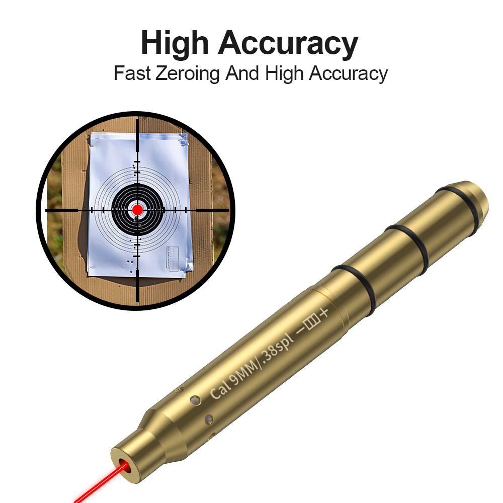 9MM/38SPL Red Laser Boresighte - Outdoor Hunting Range recension och pris