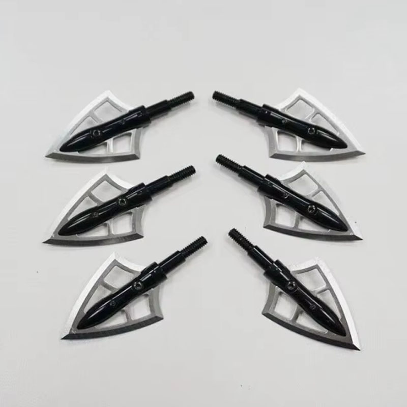 6PK Bow Hunting Broadhead 125  - Crossbow Bolt Broadhead recension och pris